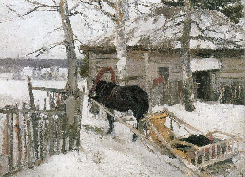Konstantin Korovin Nvgechangjia oil painting picture